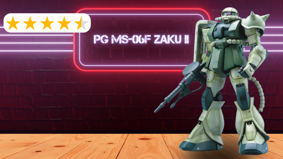 Recensione – PG MS-06F Zaku II: Il Gigante Verde di Zeon in Scala Perfetta