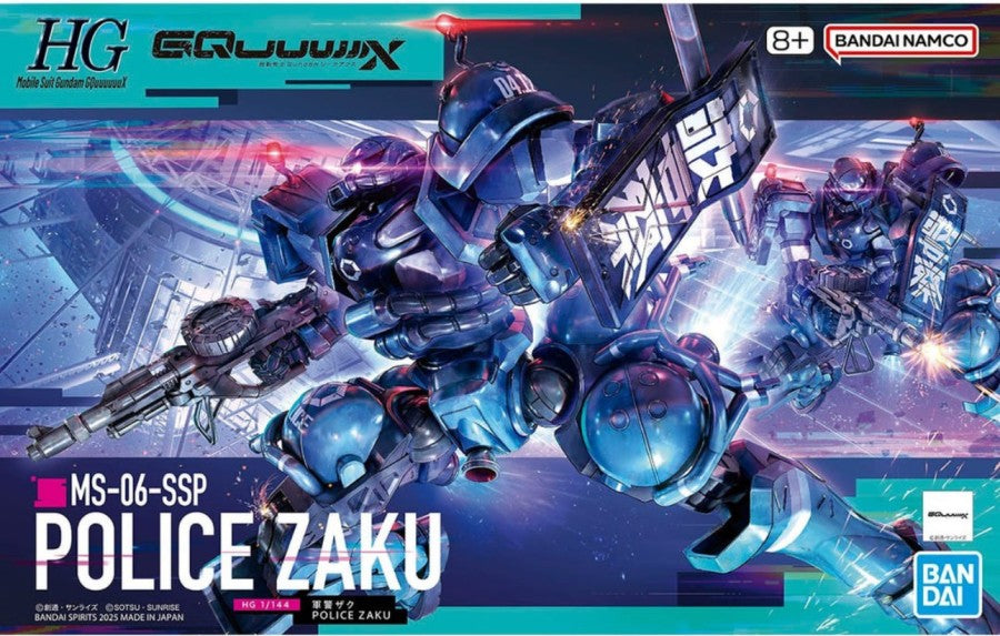 GUNDAM - HG 1/144 Police Zaku - Model Kit GQuuuuuuX Series