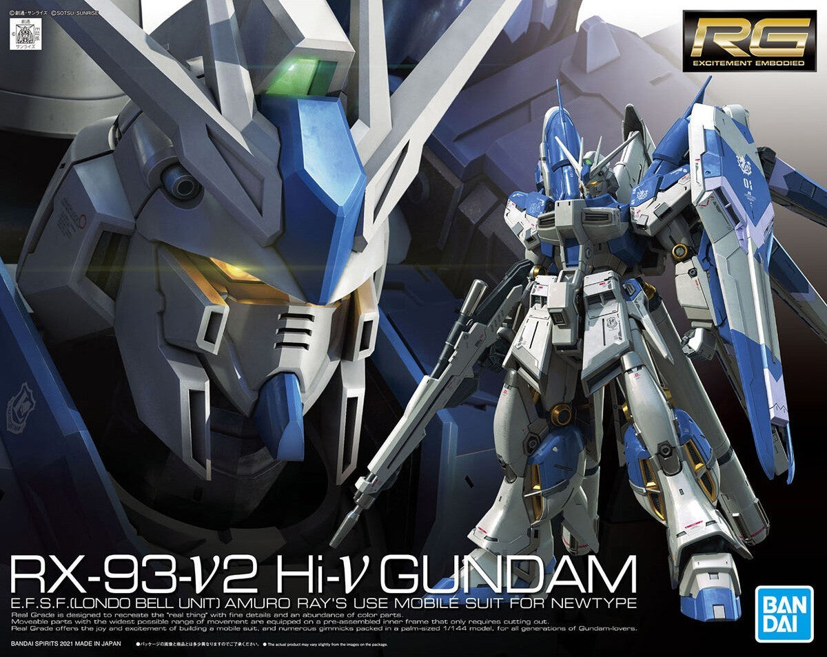 GUNDAM - RG 1/144 Hi-v Gundam - Model Kit