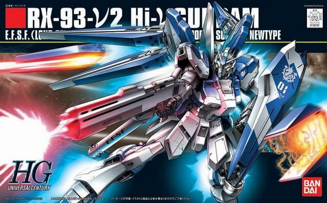 GUNDAM - HGUC 1/144 RX-93-v2 Hi-V Gundam E.F.S.F. - Model Kit