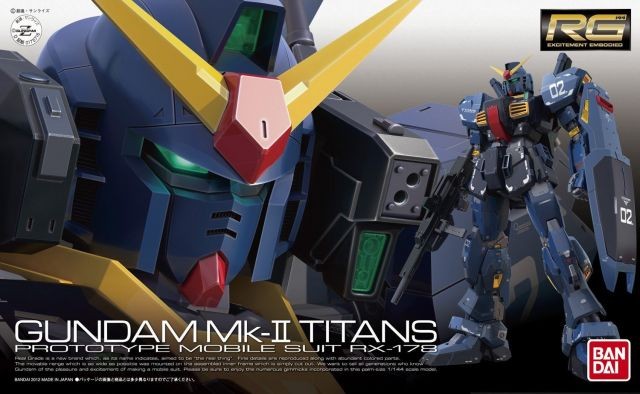 GUNDAM - RG 1/144 RX-178 Gundam MK-II Titans - Model Kit