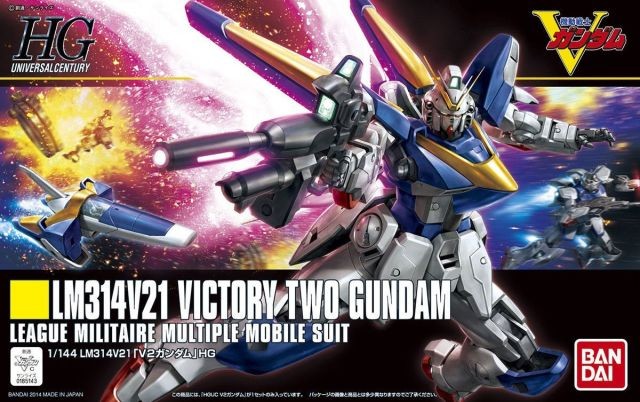 GUNDAM - HGUC 1/144 LM314V21 Victory Two Gundam - Model Kit