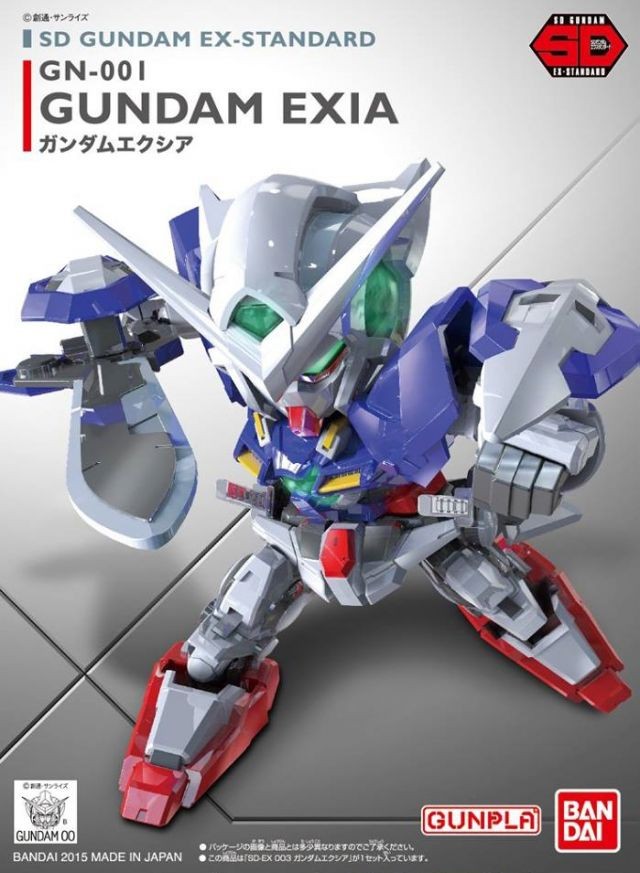 GUNDAM - SD Gundam EX-Standard 003 Gundam Exia - Model Kit