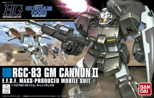 GUNDAM - HGUC 1/144 GM Cannon II - Model Kit