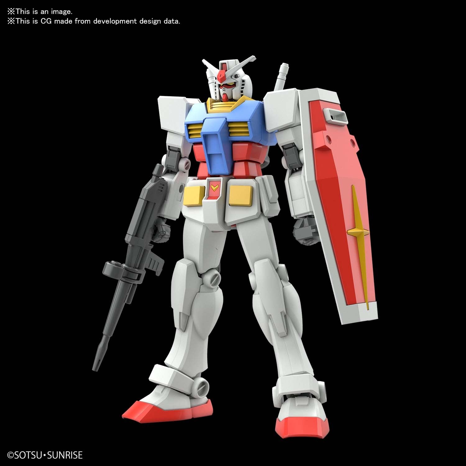 GUNDAM - EG 1/144 RX-78-2 Gundam - Model Kit