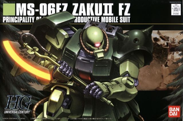 GUNDAM - HGUC 1/144 Zaku II Kai - Model Kit