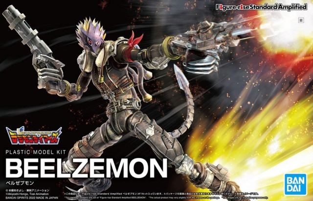 DIGIMON - Figure-rise Standard Amplified Beelzemon - Model Kit