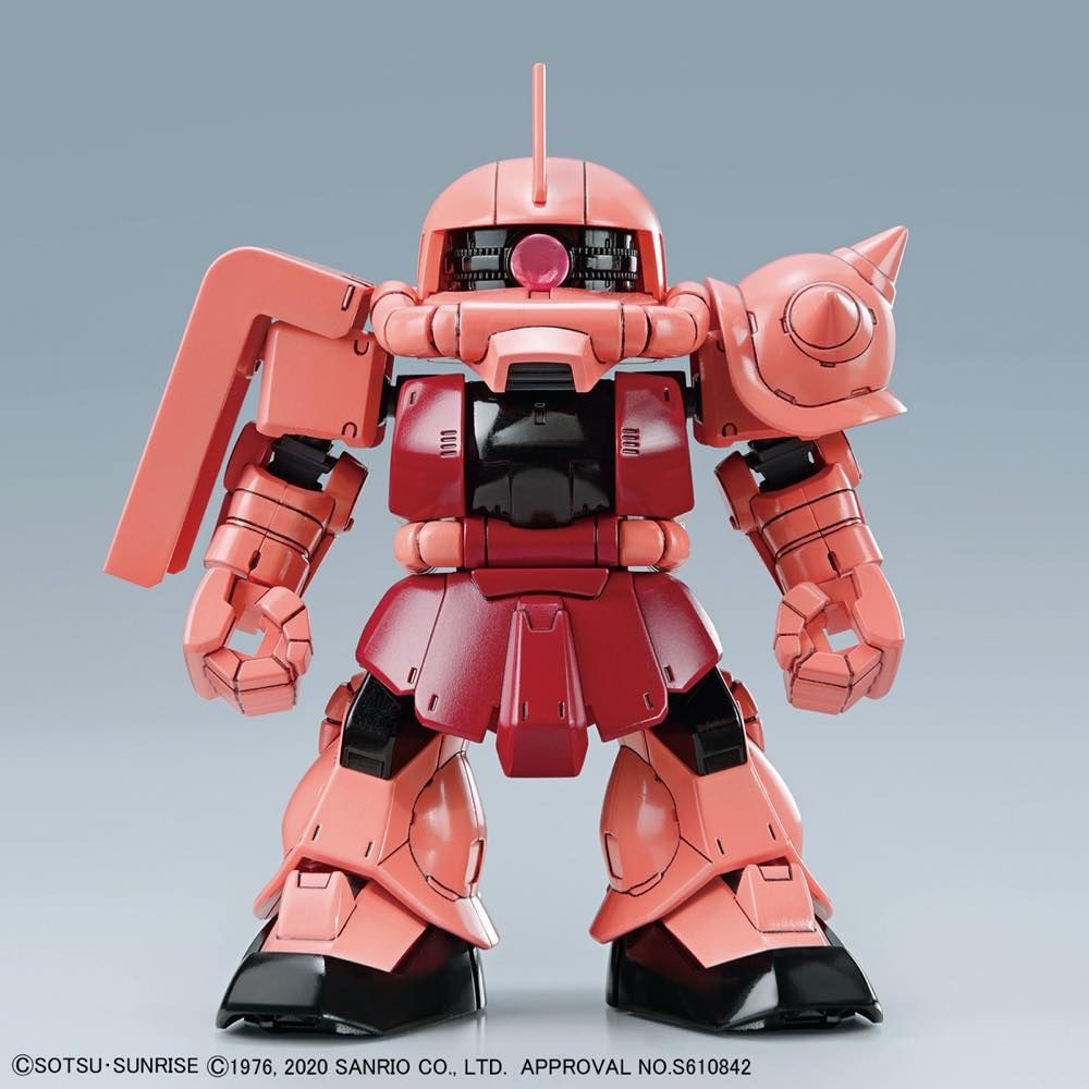 GUNDAM - SDC Silhouette Hello Kitty Char's Zaku II  PINK