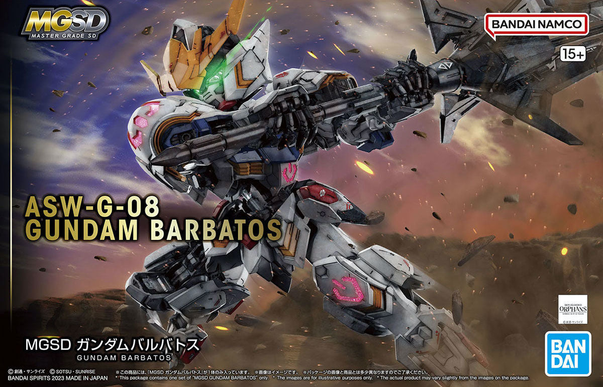 GUNDAM - MGSD Gundam Barbatos - Model Kit