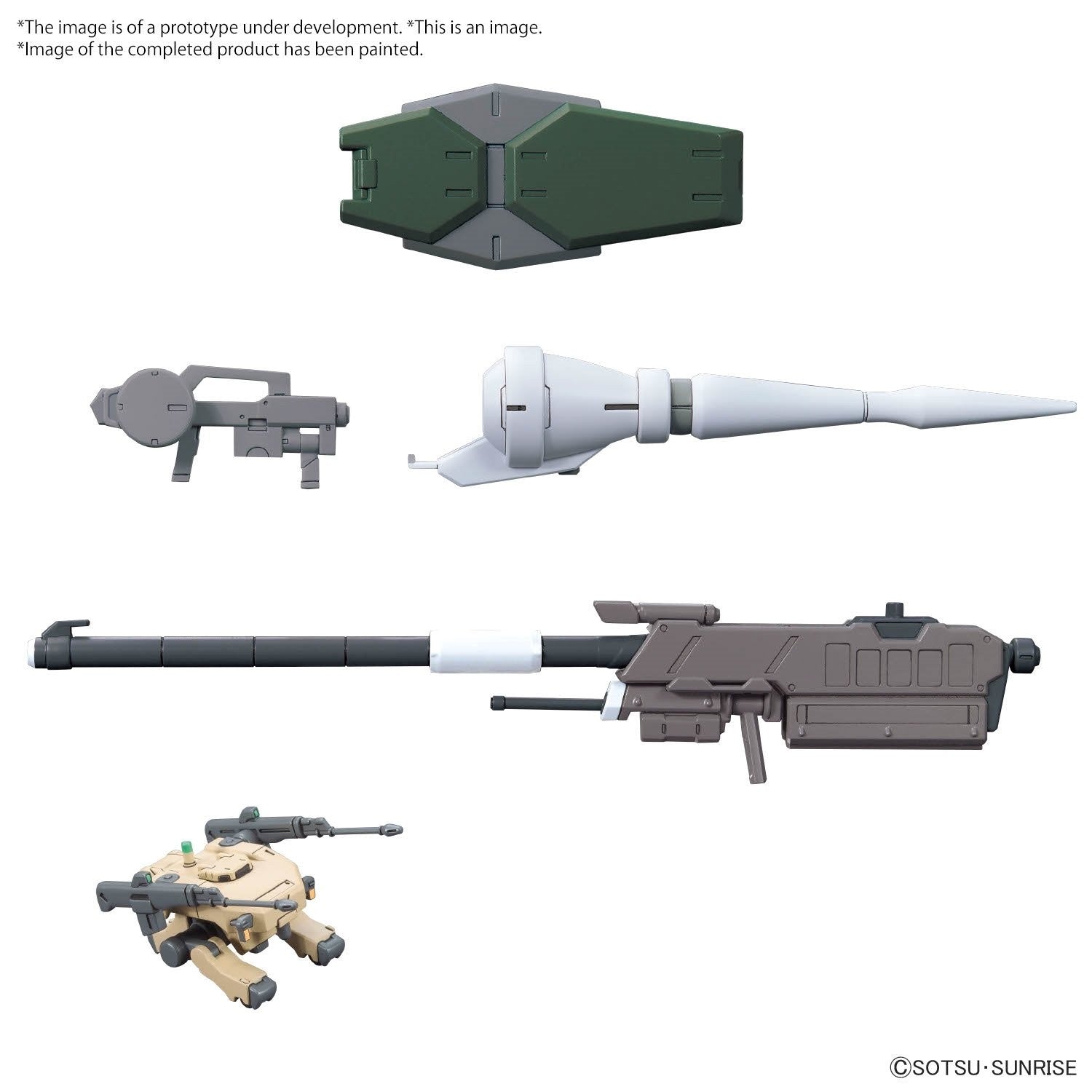 GUNDAM -Option Parts Set Gunpla 11 (Smoothbore Gun Barbatos)-Model Kit