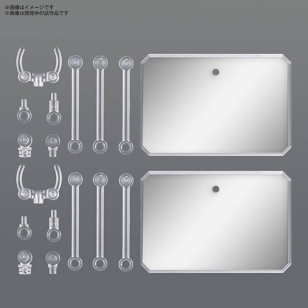 GUNDAM - Action Base 6 (Clear Color) Mirror Stickers Set - Model Kit