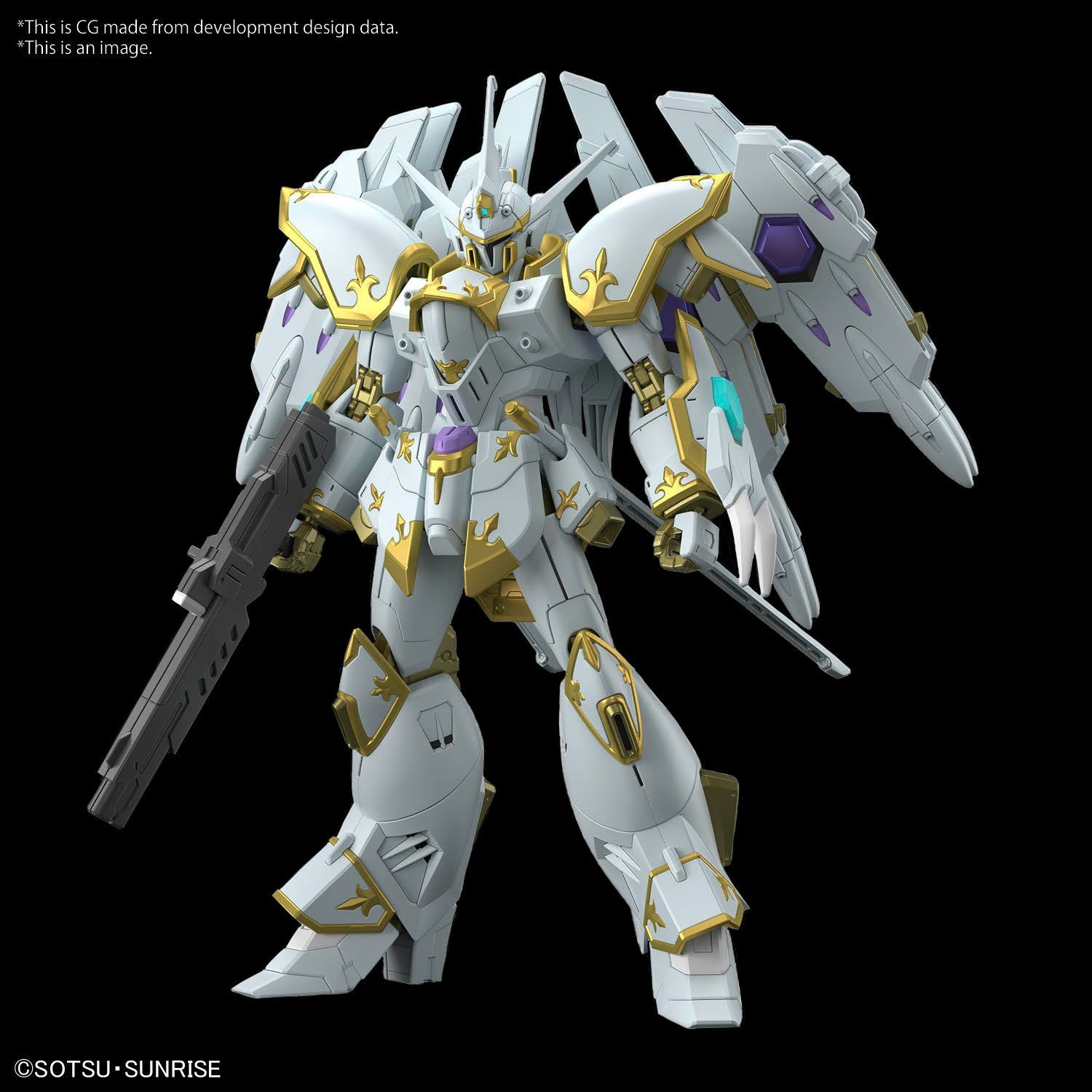 GUNDAM - HG 1/144 Black Knight Squad Cal-re.A - Model Kit