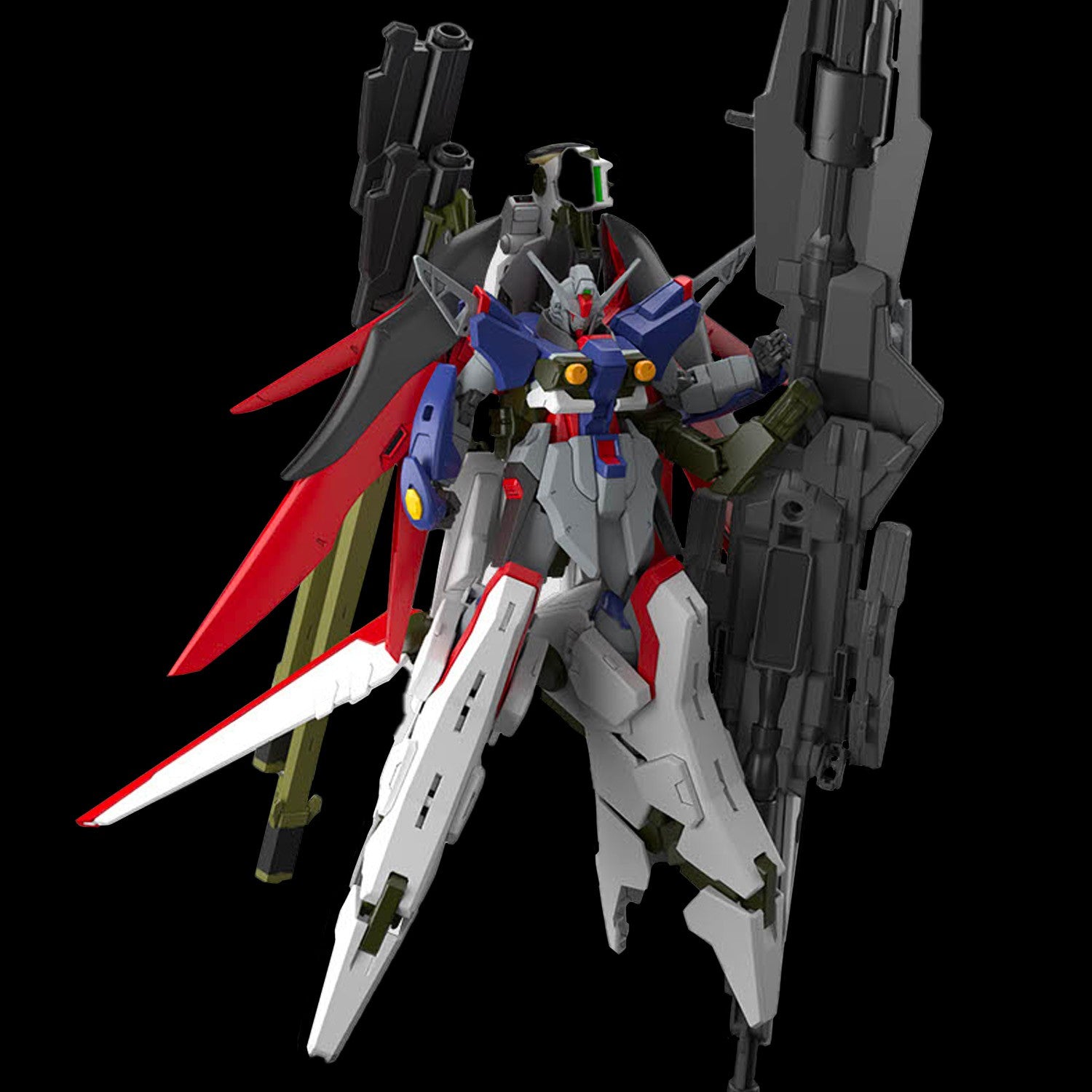 GUNDAM - HG 1/144 Destiny Gundam Spec II & Zeus silhouette - Model Kit