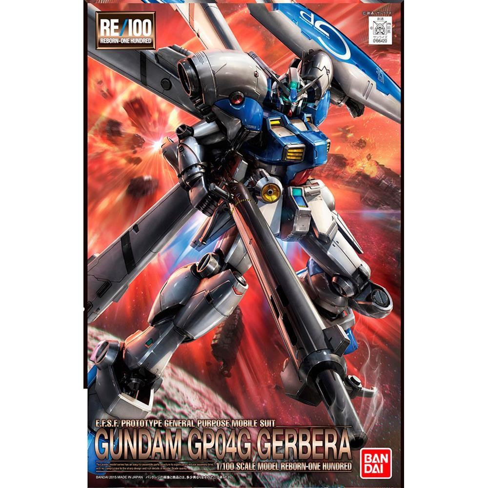 GUNDAM - RE/100 Gundam GP04G Gerbera - Model Kit