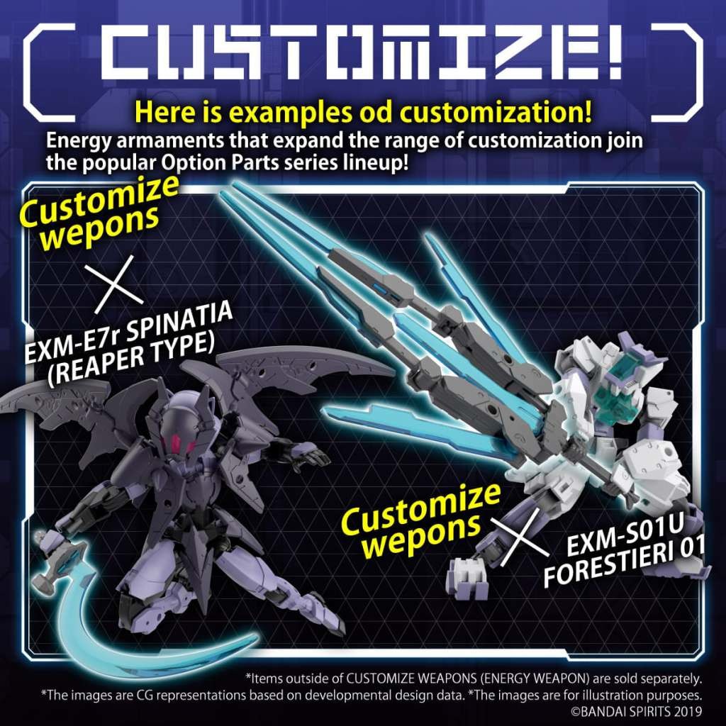 30MM - Customize Weapons (Energy Weapon) - Model Kit