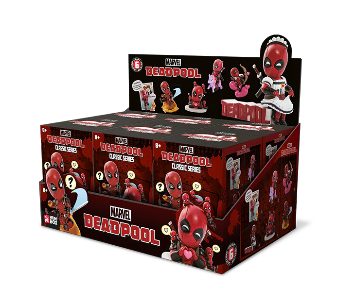 DEADPOOL - Classic Heroes - Assortiment 12 Figures 8cm
