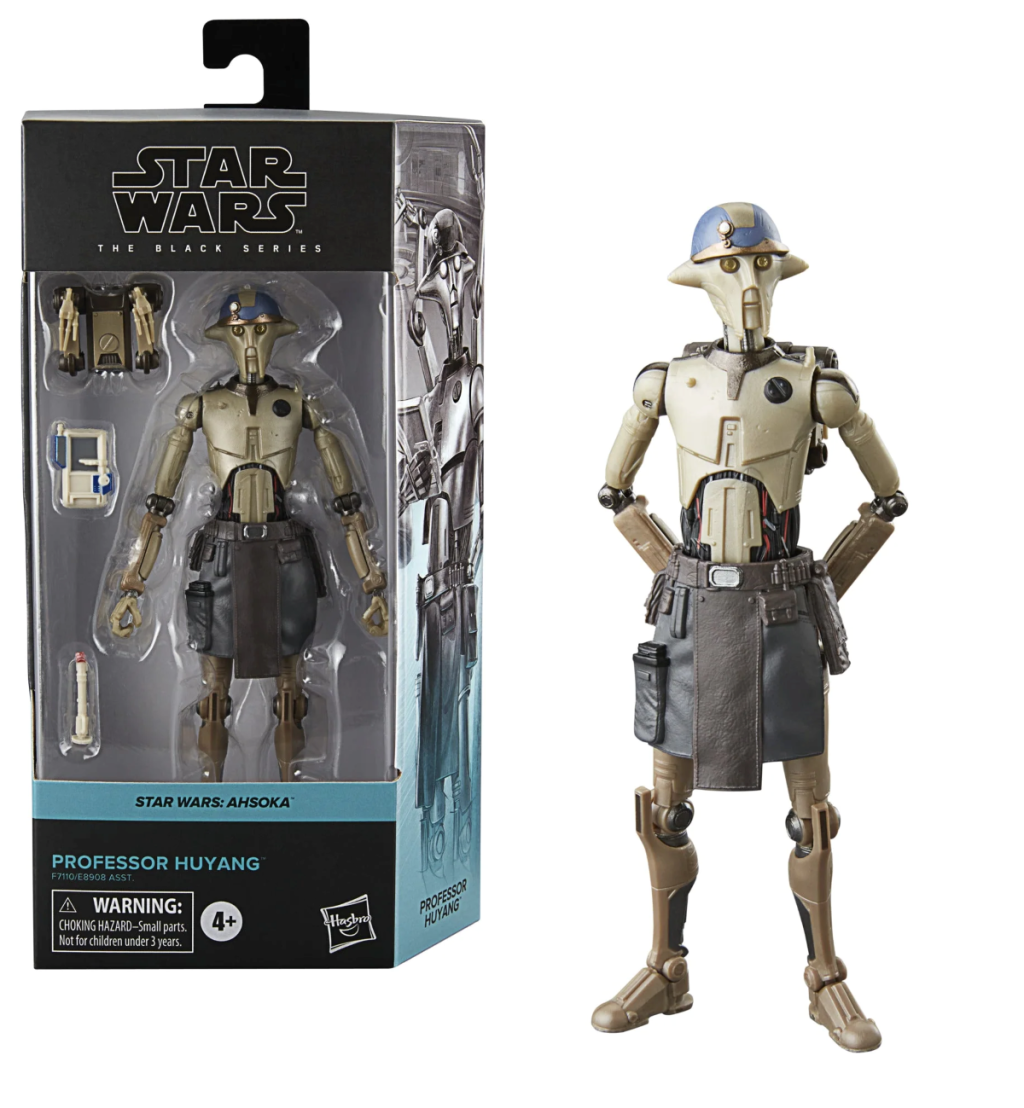 STAR WARS AHSOKA - Professor Huyang - Figure The Black Series 15cm