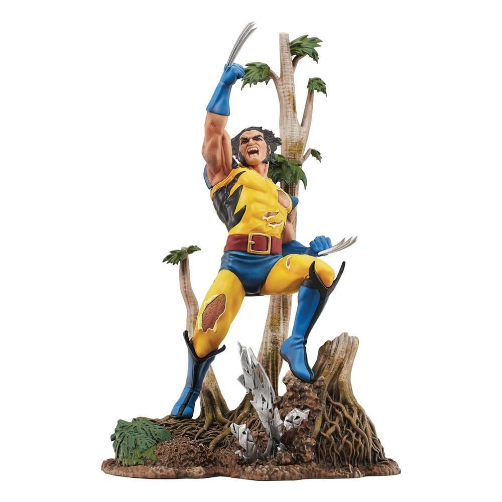 MARVEL - 90's Comic Wolverine - Diorama Marvel Gallery 28cm