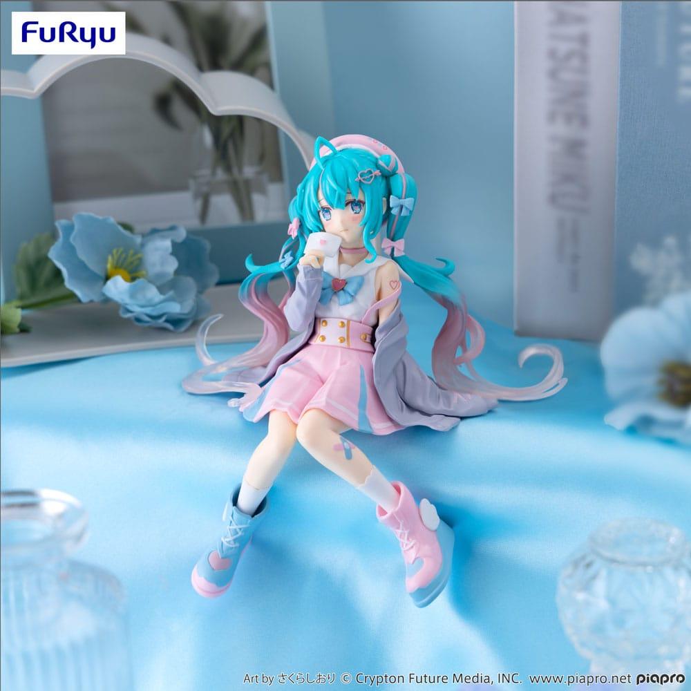 HATSUNE MIKU - Love Sailor Grey Color - Statue Noodle Stopper 13cm