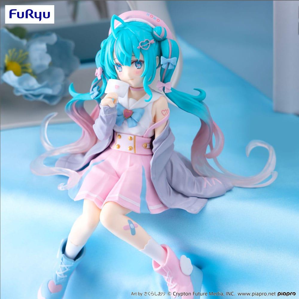 HATSUNE MIKU - Love Sailor Grey Color - Statue Noodle Stopper 13cm