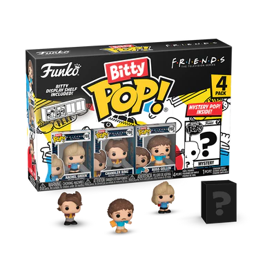 Friends Bitty POP! Vinyl Figure 4-Pack 80's Rachel 2,5 cm