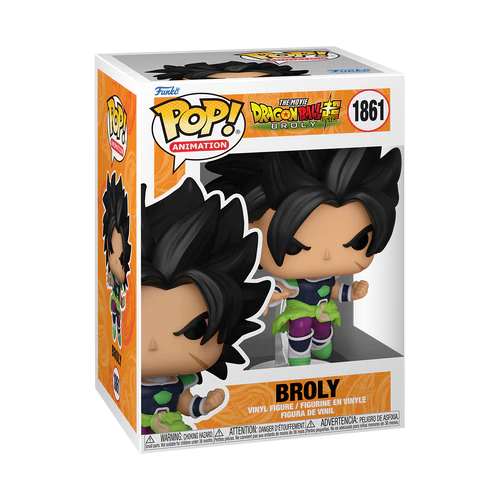 Dragon Ball Super: Broly POP! Animation Vinyl Figure Broly 9 cm