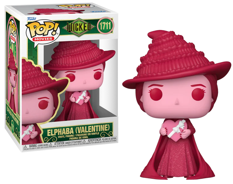 Wicked Valentines POP! Vinyl Figure Elphaba 9 cm