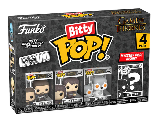 GAME OF THRONES - Bitty Pop 4 Pack 2.5cm - Ned Stark