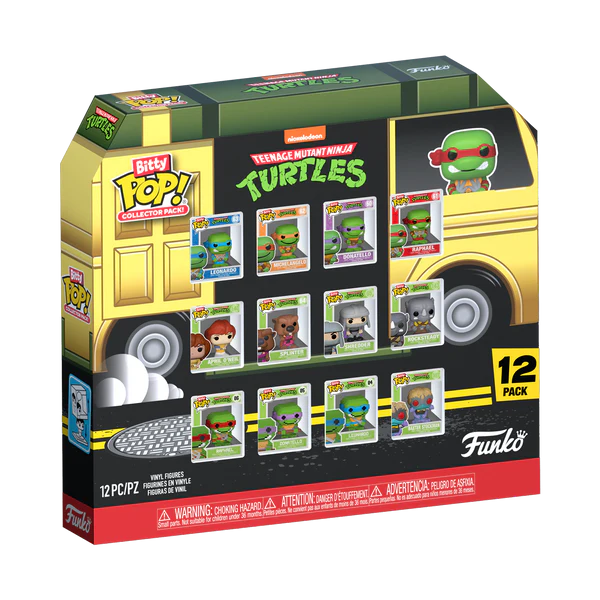 TEENAGE MUTANT NINJA TURTLES - Bitty Pop 12 Pack