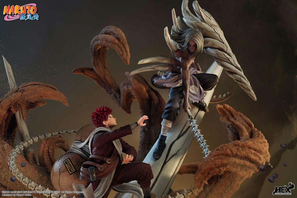 NARUTO SHIPPUDEN - Gaara VS Kimimaro - Statue Elite Dynamic 61cm