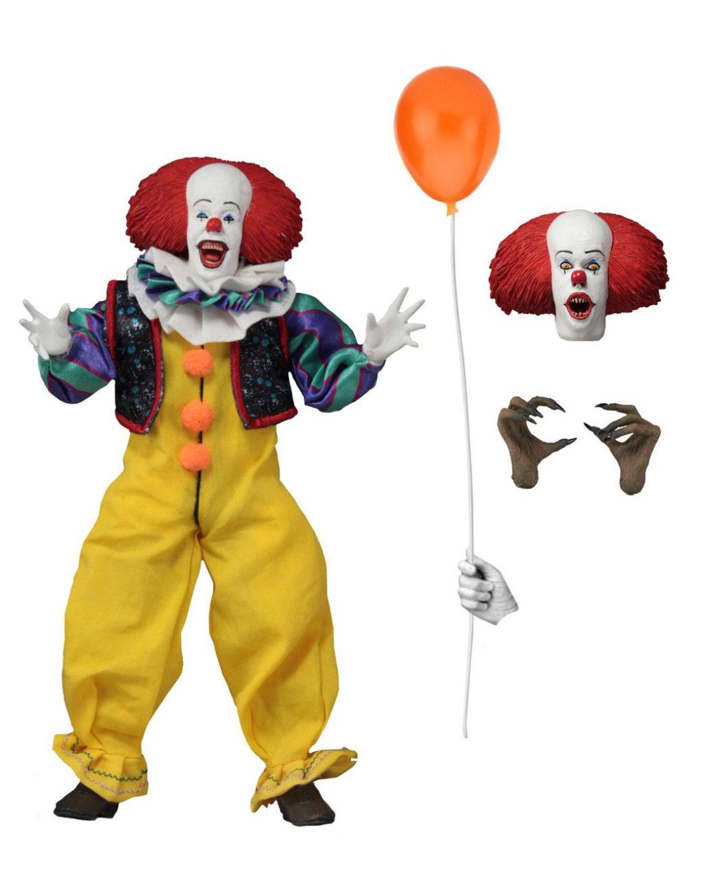 IT - Retro Pennywise 1990 - Clothed Action Figure 20cm