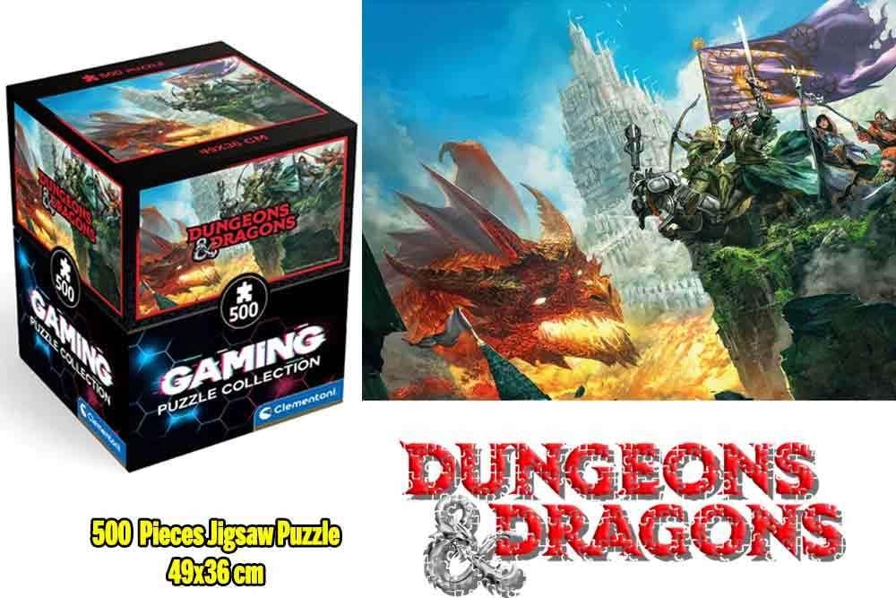 DUNGEONS & DRAGONS - Dragonfire - Cube Puzzle 500P