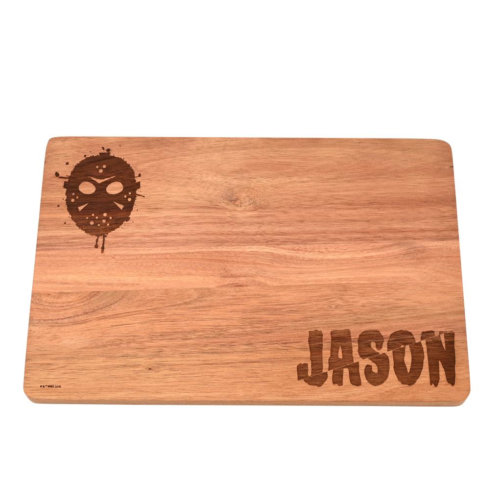 FRIDAY 13th - Jason & Mask - Wood Serving Board