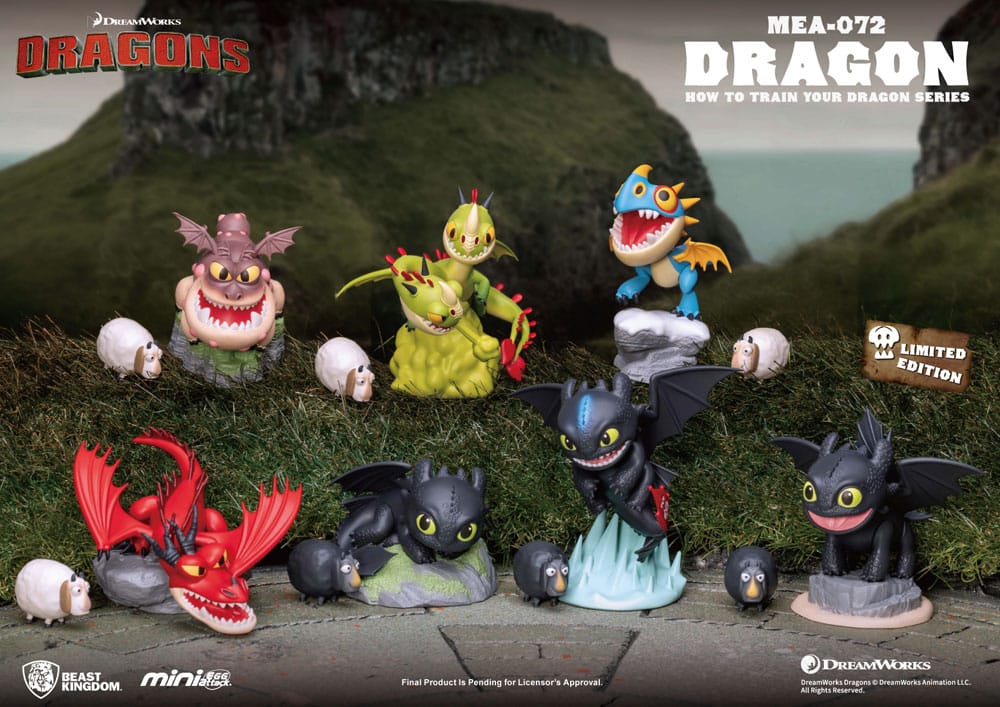 DRAGONS - Blind Box Set 6 Figurine 9 cm
