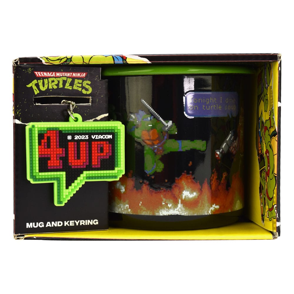 TEENAGE MUTANT NINJA TURTLES - Gift Box - Mug + Keyring