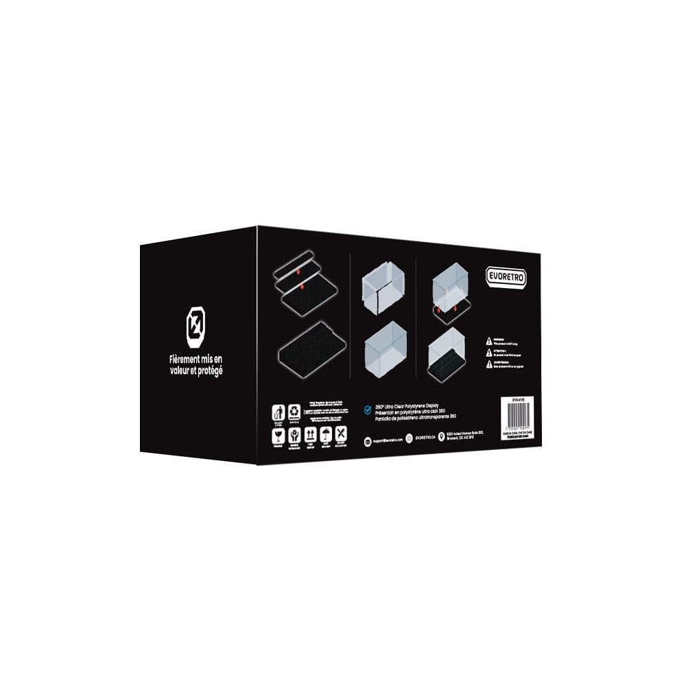 Evoretro Acrylic Display Case for mini figures Small