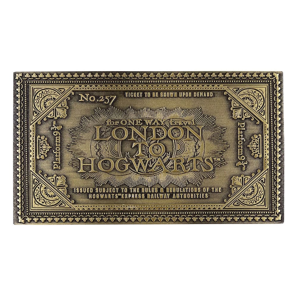 HARRY POTTER - Hogward Express Ticket - Limited Edition Replica