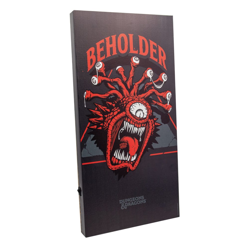 DUNGEONS & DRAGONS - Beholder - Canvas with 6 LED light 20X3X40cm