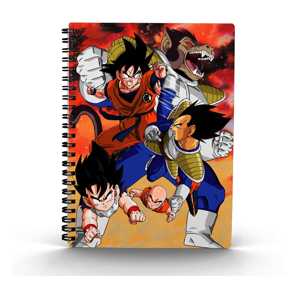 DRAGON BALL Z - Red - 3D Lenticular Effect Notebook