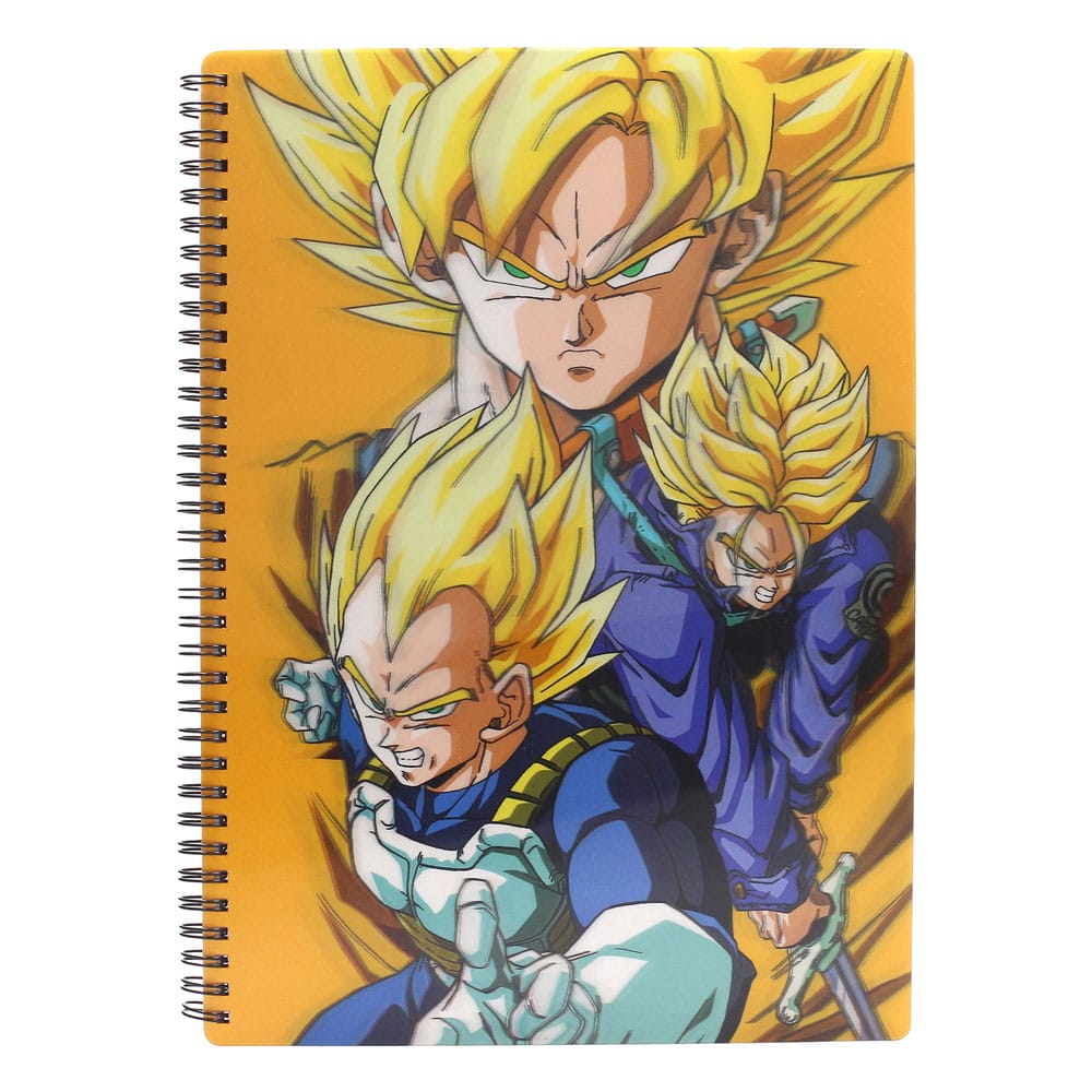 DRAGON BALL Z - Yellow - 3D Lenticular Effect Notebook