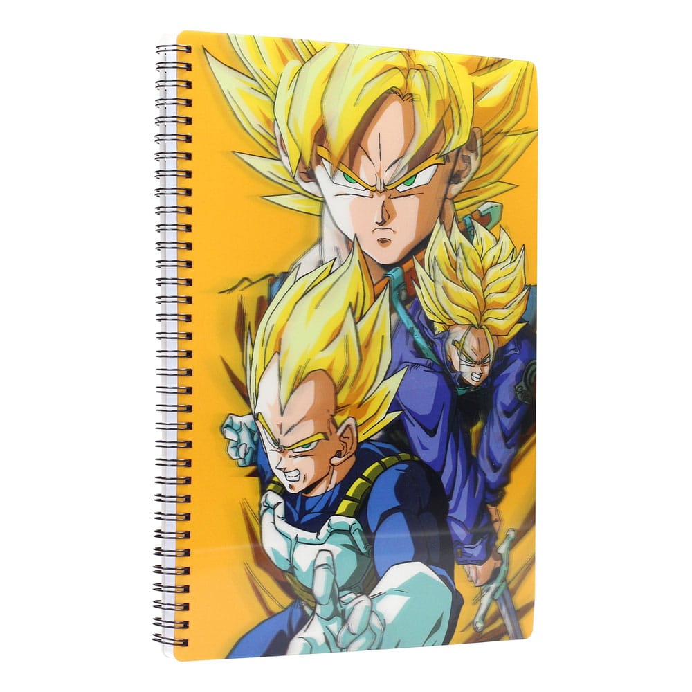 DRAGON BALL Z - Yellow - 3D Lenticular Effect Notebook