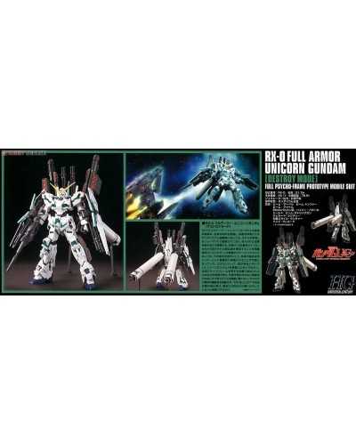 HGUC RX-0 Full Armor Unicorn Gundam -Destroy Mode Green| TanukiNerd.it