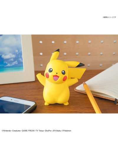 Pokemon Plastic Model Collection Quick!! 01 Pikachu - Bandai | TanukiNerd.it