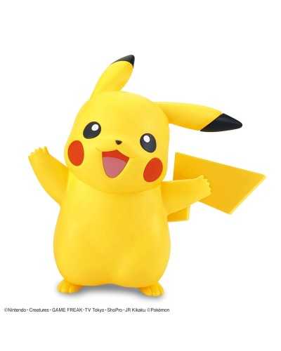 Pokemon Plastic Model Collection Quick!! 01 Pikachu - Bandai | TanukiNerd.it