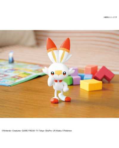 Pokemon Plastic Model Collection Quick!! 05 Scorbunny - Bandai | TanukiNerd.it