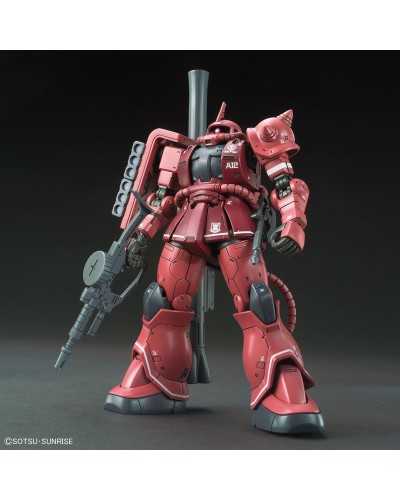 HG MS-06S Zaku II Char Custom Red Comet (Gundam The Origin Ver.) - Bandai | TanukiNerd.it