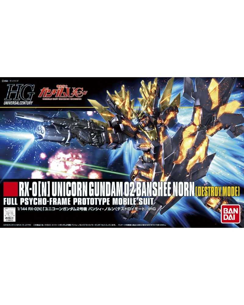 HGUC 175 RX-0[N] Unicorn Gundam 02 Banshee Norn (Destroy Mode)