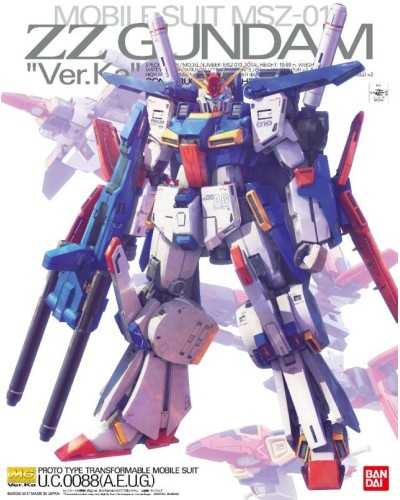 MG MSZ-010 ZZ Gundam Ver.Ka - Bandai | TanukiNerd.it