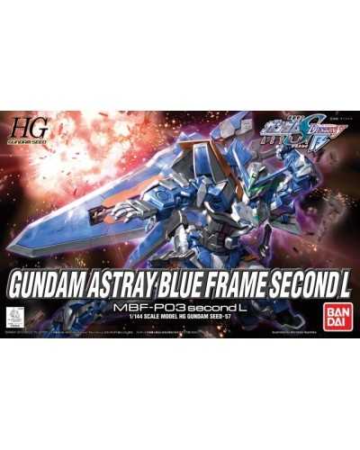 HG MBF-P03 Gundam Astray Blue Frame Second L - Bandai | TanukiNerd.it