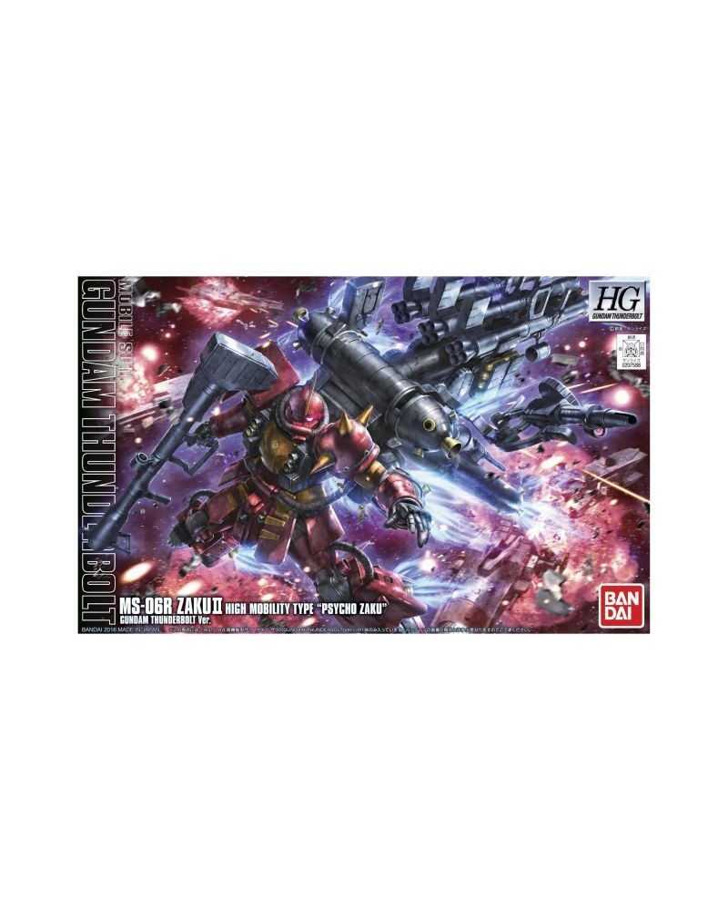 HG MS-06R Zaku II High Mobility Type "Psycho Zaku" (Gundam Thunderbolt Anime Ver.) - Bandai | TanukiNerd.it